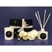 rosbas Candle & Reed Diffuser Gift Set Green Tea & Lemongrass Scented | 4 H x 9 W x 6.5 D in | Wayfair SB1-BB-GL