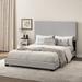 Latitude Run® Thionville Upholstered Low Profile Standard Bed Metal in Blue | Queen | Wayfair 1EF8F243525F4F72A32B7C80BCC0898B