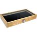 Ebern Designs Jewelry Box + in Brown | 2.13 H x 14.88 W x 8.5 D in | Wayfair 393A40F8DF524EAABAD4F3477CF3004F