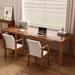 Loon Peak® Iridian Office Set Wood in Brown | Wayfair 2088C5584C6D4AD79904130F56EDFD58