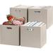 Latitude Run® Fabric Storage Bin Set Fabric in Brown | 13 H x 13 W x 13 D in | Wayfair 44D4FA7432114D6CA208DEE1ABEBC30A