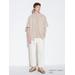 Men's Relaxed Ankle Jeans with Shape-Retaining | Off White | XL | UNIQLO US
