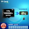 Carte de jeu TF pour Powkiddy X28 X18S mémoire pré-installée jeux rétro PS2 PSP console
