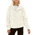 Manteau d'hiver à capuche confortable pour femme veste optique double face peluche proximité