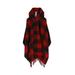 Buffalo Check Cape Scarf