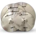 Arborea Cymbal Set 14'' Hallo-Hut + 16 ''Crash + 18''Crash + 20'' Fahrt für Praxis