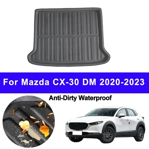 Auto Heck Kofferraum Cargo Liner Tray Kofferraum Boden Teppich für Mazda CX-30 cx30 dm 2020 2021
