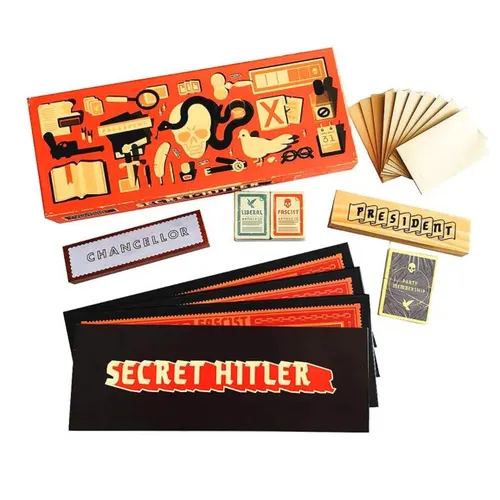 Secret Hitler alle Englisch Puzzle Spielkarte Erwachsene Party-Spiele 2-8 Personen Geburtstags feier