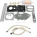 LisFaxbo 18-7817 Fuel Pump Kit Diaphragm Gasket Kit Fits Various 40hp-275hp Mercury Outboards With Square Fuel Pump Replaces Mercury Marine/Quicksilver 21-857005A1