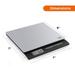 Smart Weigh Professional USPS Postal Scale with Tempered Glass Platform Multiple Weighing Modes and Tare Function Silver Shipp