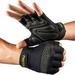FREETOO Workout Gloves for Men 2021 Latest [Full Palm Protection] [Ultra Ventilated] Weight Lifting Gloves with Cushion Pads and Silicone Grip Gym Gloves Durable Training Gloves for Exercise Fitness