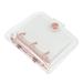 Mini Notebook Portable Small Notepad Multi-function Binder Pocket Clear Loose- Leaf Bag 3 Ring Pockets Lovely Scrapbook Travel