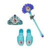 Disney 100 Princess Ariel Accessory Set Tiara Wanda and 1 Pair of Shoes New