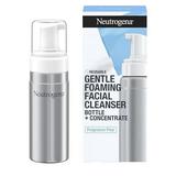 Neutrogena Reusable Gentle Foaming Facial Cleanser Starter Kit Fragrance-Free Face Wash Concentrate is Gentle Enough for Sensitive Skin 1 Reusable Pump Bottle & 1 Refill Pack 7.5 fl. oz