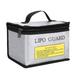 Pinnaco RC LiPo Battery Safety Bag Glass Fiber Safe Guard 215*145*165mm Hand Bag for Secure Storage - Ideal for RC Enthusiasts