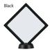 Nail Display - Nail Art Display 2Pcs Display Stand Frame Acrylic Plate for Nail Art Tips 2 Colors (Color : Black)