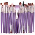 RnemiTe-amo Clearanceï¼�Makeup Brush Set 20 Pcs Professional Makeup Brush Set Premium Purple Tools Make-up Toiletry Kit Wool Make Up Brush Set (Purple)