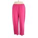 Studio Casual Pants - High Rise Harem Pants Harem Pant: Pink Bottoms - Women's Size 2X