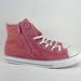 Converse Shoes | Converse Ctas Rust Pink/White/ Wolf Grey High Top Corduroy Sneaker Size 8 | Color: Pink/White | Size: 8