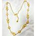 Kate Spade Jewelry | Kate Spade Crystal Confetti Scatter Citrine Necklace Open Bezel Long New York | Color: Gold/Yellow | Size: Os