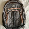 Adidas Bags | Adidas Grey Pink Backpack | Color: Gray/Pink | Size: Os