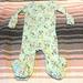 Disney One Pieces | Disney 101 Dalmatians 9 Months Footie Sleeper Baby Pajamas | Color: Green | Size: 9mb