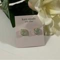 Kate Spade Jewelry | Kate Spade Opal Glitter Earrings New | Color: Cream/Gold | Size: Medium