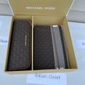 Michael Kors Bags | Michael Kors Mk Notebook And Pencil Case Gift Set -Brown | Color: Brown | Size: Os