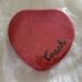 Coach Makeup | Coach, Heart Shaped, Glitter Compact Mirror, Nwt $4.99 Ship On 2/7 | Color: Red/Silver | Size: Os