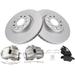 2005, 2009-2010, 2012-2015 Volkswagen Jetta Front Brake Pad Rotor and Caliper Set - TRQ BKA25756