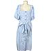 J. Crew Dresses | J. Crew Cottage Dress In Blue White Stripe Size Xl | Color: Blue/White | Size: Xl