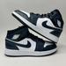 Nike Shoes | Nike Shoes Air Jordan 1 Mid Retro Gs “Armory Navy” 2023 | Color: Blue/White | Size: 7