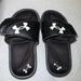 Under Armour Shoes | Kids Under Armour Slide Sandals Size 11c | Color: Black | Size: 11g