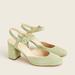 J. Crew Shoes | J.Crew Maisie Ankle Strap Pumps, Faded Pistachio | Color: Green | Size: 10