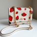 Coach Bags | Coach Klare Crossbody With Wild Strawberry Print, New, Limited Edition | Color: Cream/Red | Size: 8 1/2" (L) X 6 1/4" (H) X 2 3/4" (W)