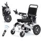 BYCDD Foldable Electric Wheelchairs for Adults,All Terrain Heavy Duty Electric Power Wheelchairs,Portable Long Range Motorized Wheelchair for Seniors,Motorized Power Wheelchair,Support 330lbs (Color