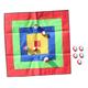 ibasenice 1 Set Throw Toys Educational Dart Toy Toss Ball Game Dart Toy for Children Dart Plate Toy Sticky Ball Board Childrens Toys Darts Throw Dart Toy Parent-child Dart Board Outdoor
