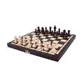 PacuM Chess Game Set Chess Set Chess Board Set Chess Board Game Wood Chess Set，Folding Chess Board 14x14Inch Portable Travel Wooden Chess Chess Board Game Chess Game Chess