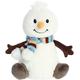 Aurora Festive Holiday Land of Lils Wren Snowman Stuffed Animal - Seasonal Cheer - Heartwarming Gifts - White 10 Inches