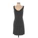 Jennifer Lopez Casual Dress - A-Line Plunge Sleeveless: Black Dresses - Women's Size Small