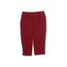 Carter's Dress Pants - Elastic Straight Leg Elastic Waist: Red Bottoms - Size 12 Month