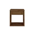 Birch Lane™ Dodger Solid Wood Nightstand Wood in Brown | 23 H x 20 W x 15.5 D in | Wayfair 018562DD24E64F4AB9439C072A3A4AC3