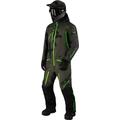 FXR CX F.A.S.T. Insulated 2023 One Piece Snowmobile Suit, green, Size XL
