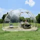 Tente de Camping Transparente Résistante à 360 ° Fenêtre de Gardien Tentes de Salle de Soleil