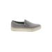 Dr. Scholl's Sneakers: Slip-on Platform Casual Gray Print Shoes - Women's Size 7 - Almond Toe