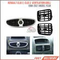 Grille de Ventilation de Chauffage Central Moyenne Compatible avec Renault Clio 2 Clio 3 Diffuseur