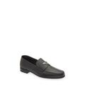 Saffiano Leather Loafer