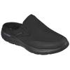 Clog SKECHERS "SUMMITS", Herren, Gr. 47,5, schwarz, Textil, sportlich, Schuhe Sommerschuh, Sommerschuh, Schlappen, Urlaub, im sportiven Look