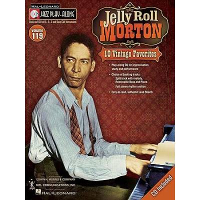 Jelly Roll Morton: 10 Vintage Favorites [With Cd (Audio)]