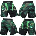 Cody Men MMA Shorts No Gi BJJ Grappling Kickboxing Custom Muay Thai Trainning pantaloni corti verde